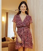 Robe Silvia cache-coeur