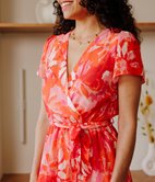 Robe Austine cache-coeur