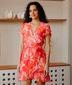 Robe Austine cache-coeur