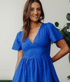 Robe brodée Candice