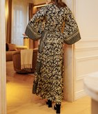 Jupe longue Patchy à volants