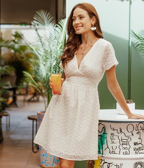 Robe Paola brodée