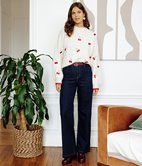 Pull Paul cerises brodées