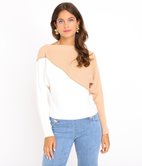 Pull bicolore Cynthia