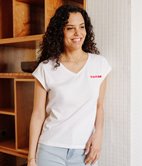 Tee-shirt Kira coeurs brodés