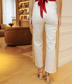 Jean large Sixtine brodé