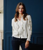 Blouse brodée Cassie