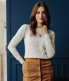 Pull Diamond à boutons