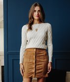 Pull Diamond à boutons