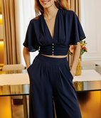 Pantalon large Coline