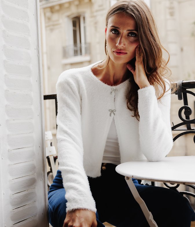 Gilet poilu Lucie