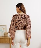Top Yomi à manches larges