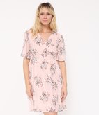 Robe cache-cœur Serena