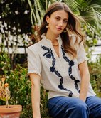 Blouse Cassie brodée