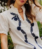 Blouse Cassie brodée