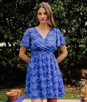 Robe Rebecca cache-coeur