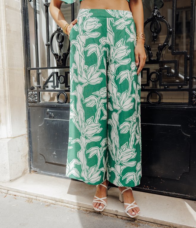 Pantalon large Clem