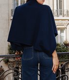 Poncho à boutons Fox