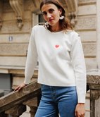Sweat brodé Amour