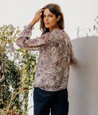 Blouse Claire à liens