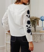 Blouse brodée Florence