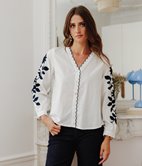 Blouse brodée Florence