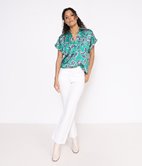 Blouse satinée Madi