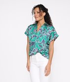 Blouse satinée Madi