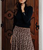 Jupe longue asymétrique Suzie