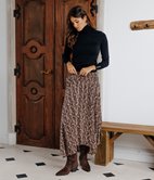 Jupe longue asymétrique Suzie