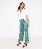 Pantalon fluide satiné Madi