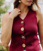 Gilet Stella à boutons