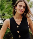 Gilet Stella à boutons