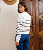 Pull à rayures Louis