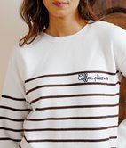 Pull à rayures Louis