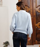 Pull chemise brodé Marshall