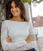 Top en dentelle Vick