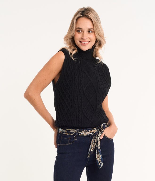 Pull sans manches Luna