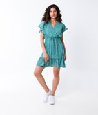 Robe courte papillon Brodie