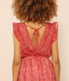 Robe cache-cœur Mayfair