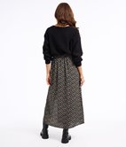 Jupe longue à boutons Noella