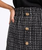 Jupe d'ensemble en tweed Elise