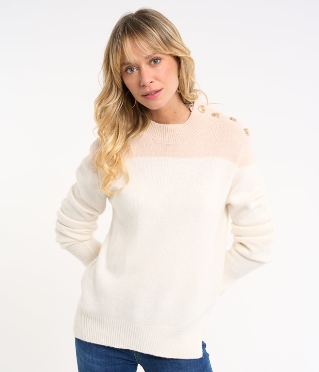 Pull bicolore Henry
