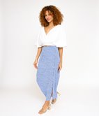 Jupe longue à boutons Brodie