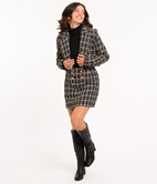 Jupe d'ensemble en tweed Eléa